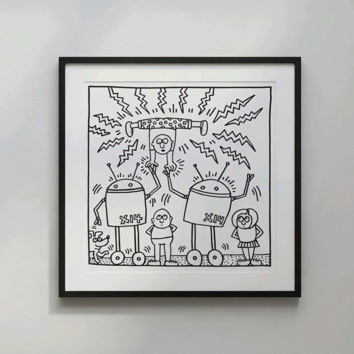 Keith Haring, popshop jaren 80, Antiek en Kunst, Ophalen of Verzenden