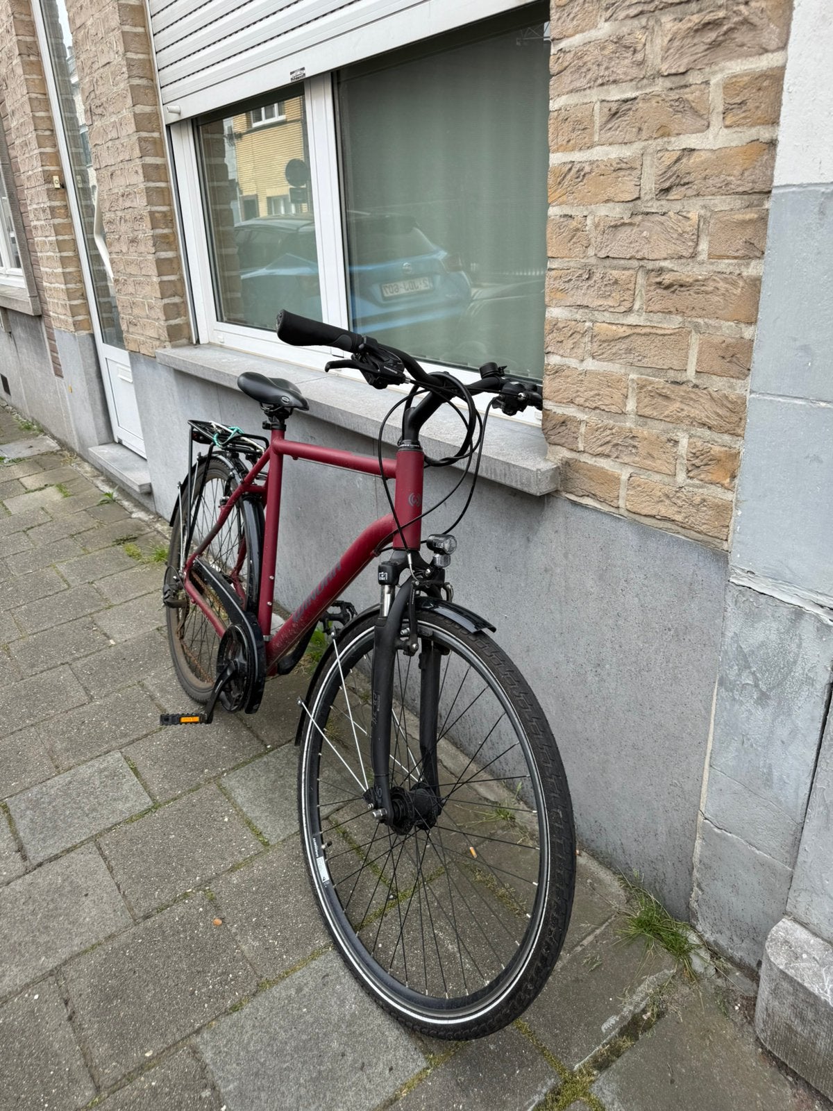 Heren fiets tekoop, Fietsen en Brommers, Ophalen, Zo goed als nieuw