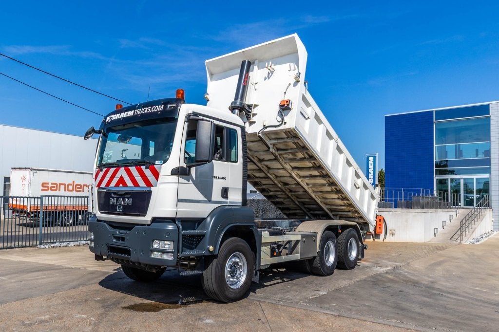 MAN TGS 33.400 BB (bj 2011), Auto's, Vrachtwagens, Achterwielaandrijving, Wit, Bedrijf, Te koop