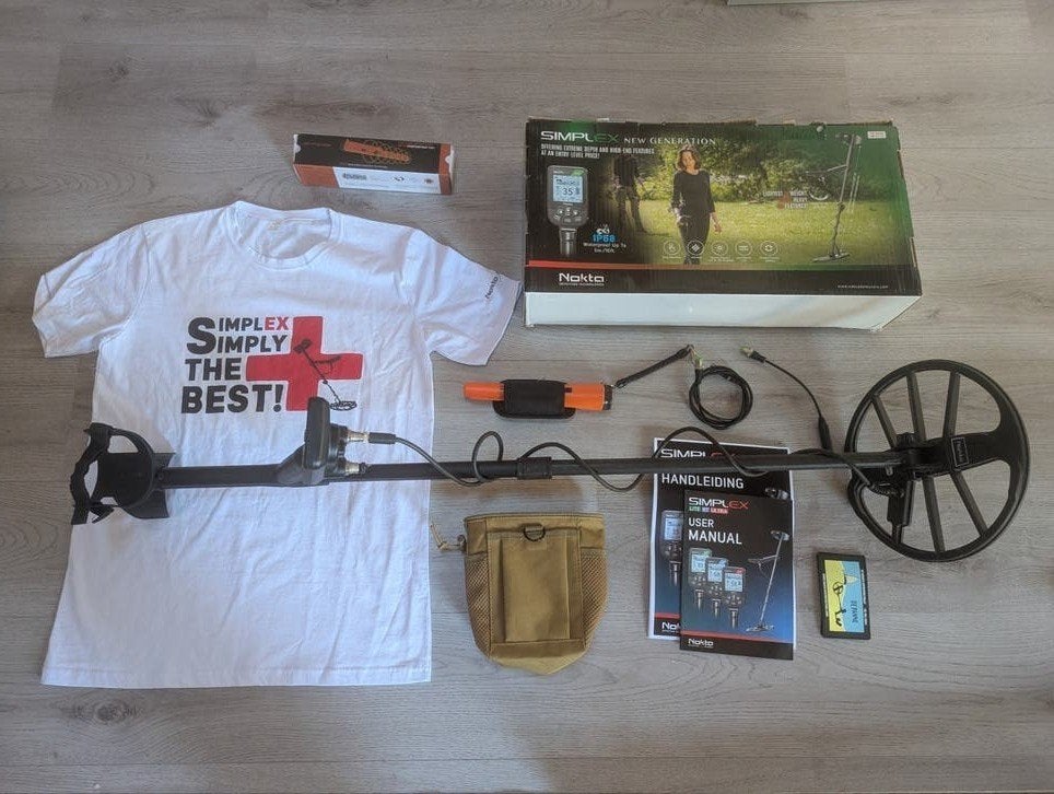 Kit détecteur de métaux Nokta Simplex Lite avec pinpointer e, Hobby & Loisirs créatifs, Autres marques, Enlèvement ou Envoi, Discrimination dans la détection de métaux