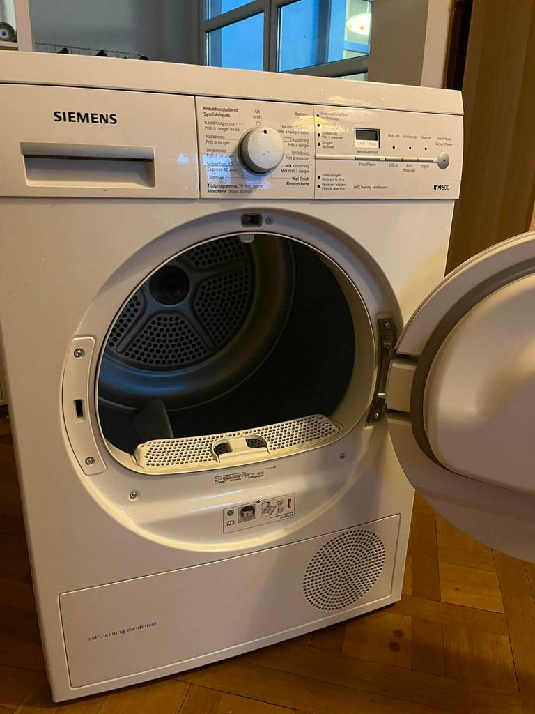 Droogkast Siemens, Elektronische apparatuur, Ophalen, 6 tot 8 kg, Bovenlader, Zo goed als nieuw