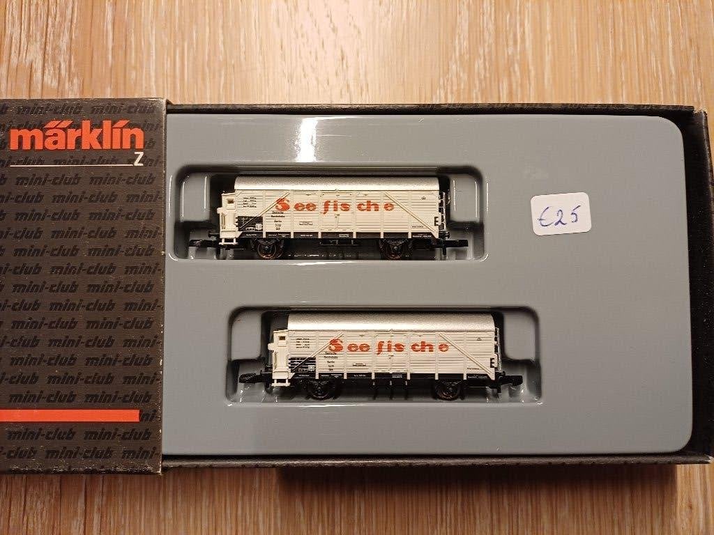 Marklin Z Goederenset 82550, Hobby en Vrije tijd, Modeltreinen | Overige schalen, Gelijkstroom, Wagon, Ophalen of Verzenden, Zo goed als nieuw
