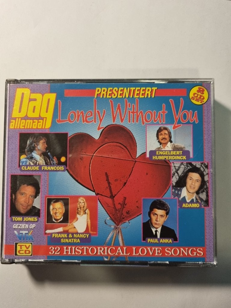 Lonely Without You - 32 Historical Love Songs, Cd's en Dvd's, Ophalen of Verzenden, Gebruikt