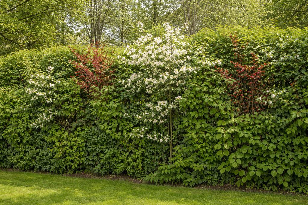 Gemengde haag, biodivers (nu al 1m30 - 2m20), Tuin en Terras, Ophalen, Haagbeuk, Haag