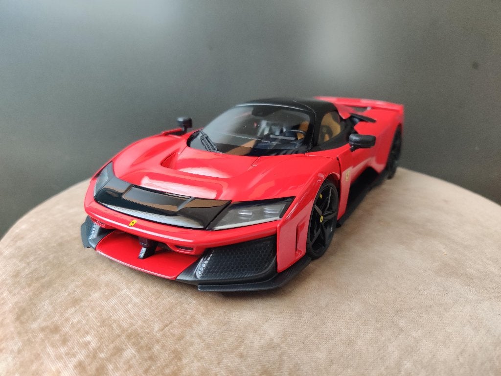 Ferrari F80 Bburago Signature series 1/18e neuve, en boîte., Hobby & Loisirs créatifs, Enlèvement ou Envoi, Neuf, Voiture, Burago