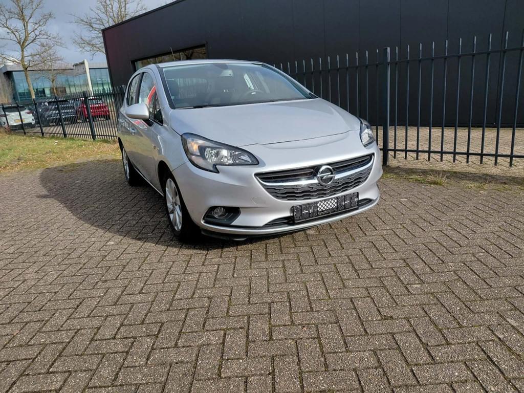 Opel corsa E bauwjaar 2017 automaat benzine 1,4, Autos, Opel, Argent ou Gris, Achat, Euro 6, Autre