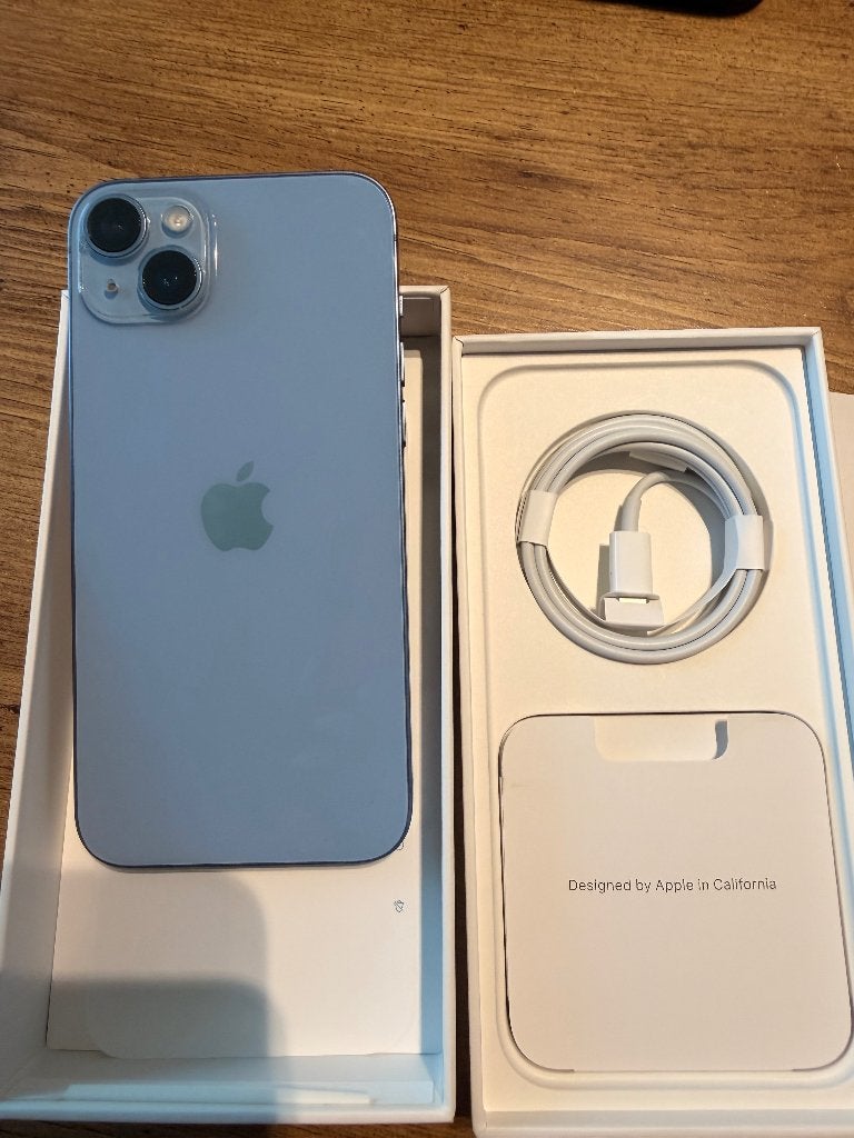 iPhone 14 Plus 256 Go – Bleu – Très bon état, 256 GB, IPhone 14 Plus, 86 %, Comme neuf