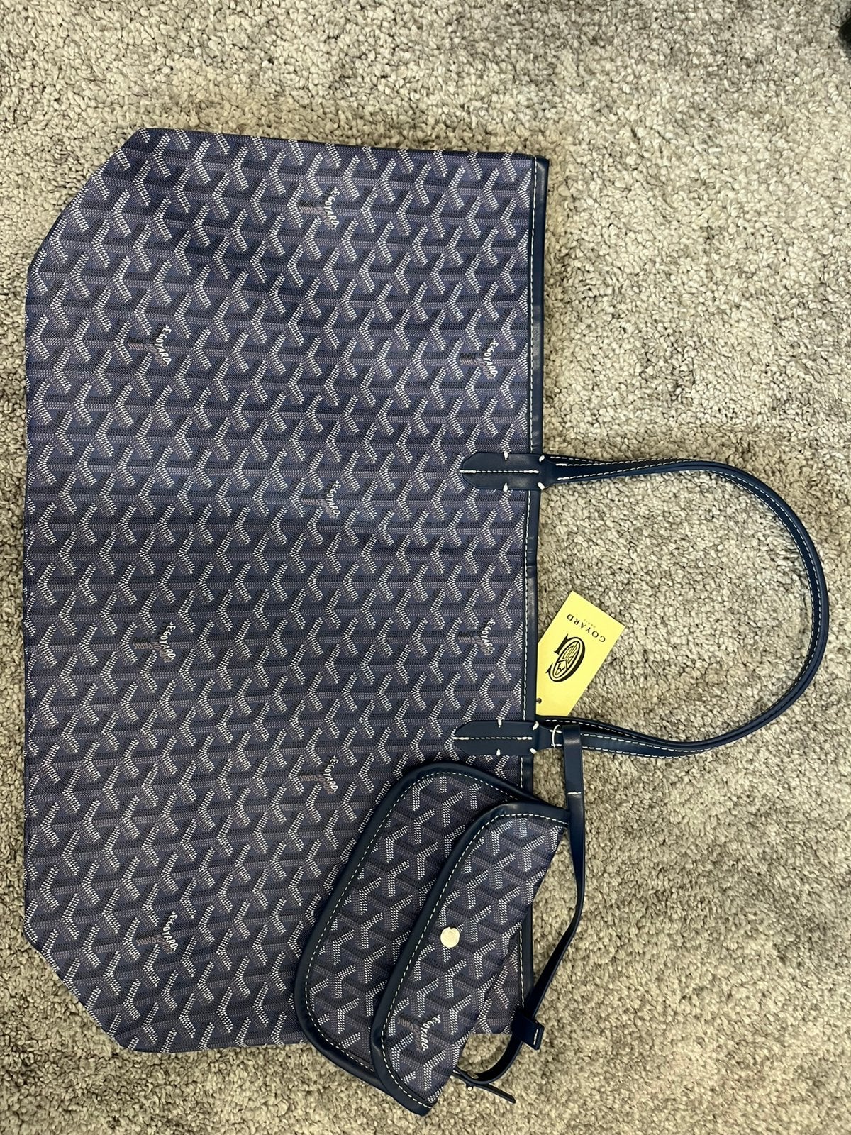 Sac Goyard avec pochette, Enlèvement, Neuf, Bleu
