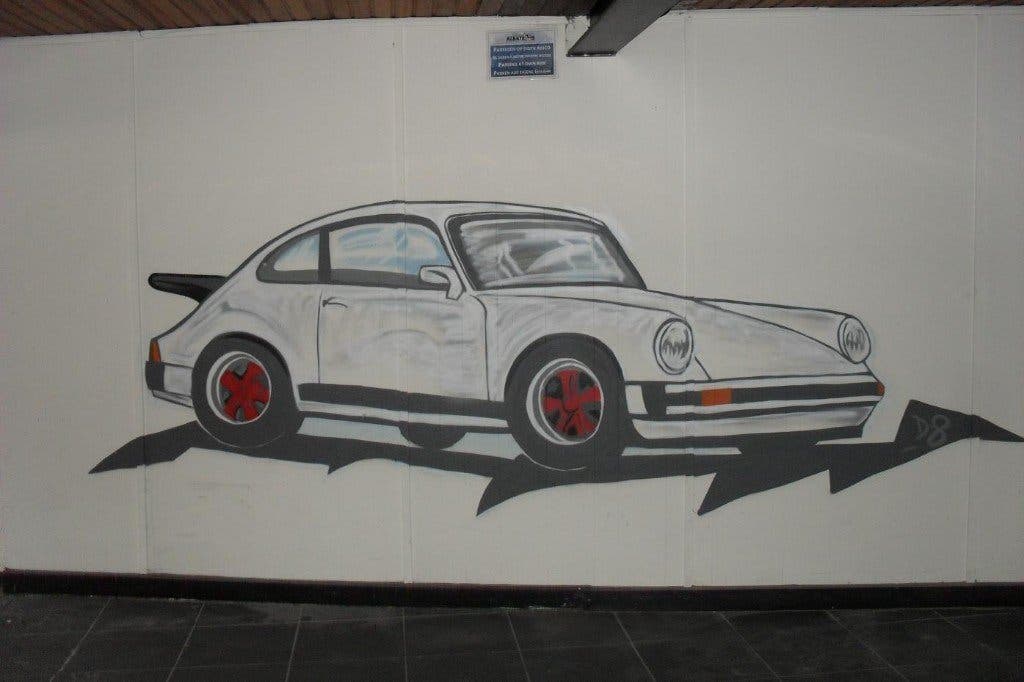 Heb je saaie garagemuren,graffiti stijl, foto 6