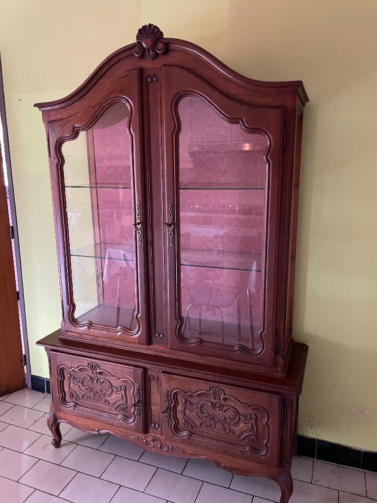 Vitrinekast Louis XV, Antiek en Kunst, Ophalen