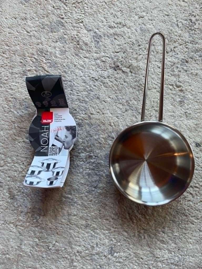 Petit Poêlon en acier inoxydable, argenté. Ibili, Maison & Meubles, Cuisine | Casseroles & Poêles, Neuf, Enlèvement ou Envoi, X