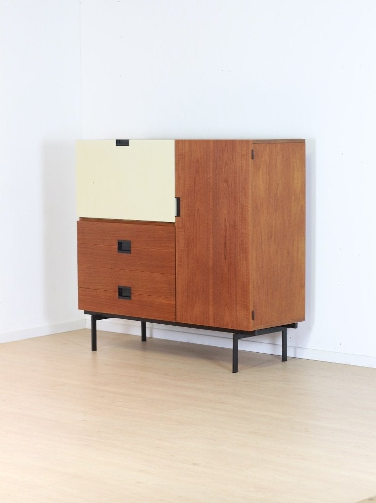 vintage kast model CU01 – Cees Braakman, Pastoe, Enlèvement