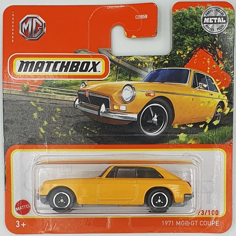 Matchbox - 1971 MGB GT Coupe - HFR86 - 1:64, Hobby en Vrije tijd, 333 Continental Boulevard, El Segundo, CA 90245, United States