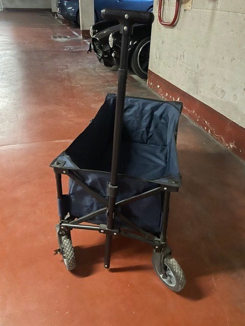 bolderkar opvouwbaar, Caravanes & Camping, Chariots, Enlèvement, Pliable, Utilisé