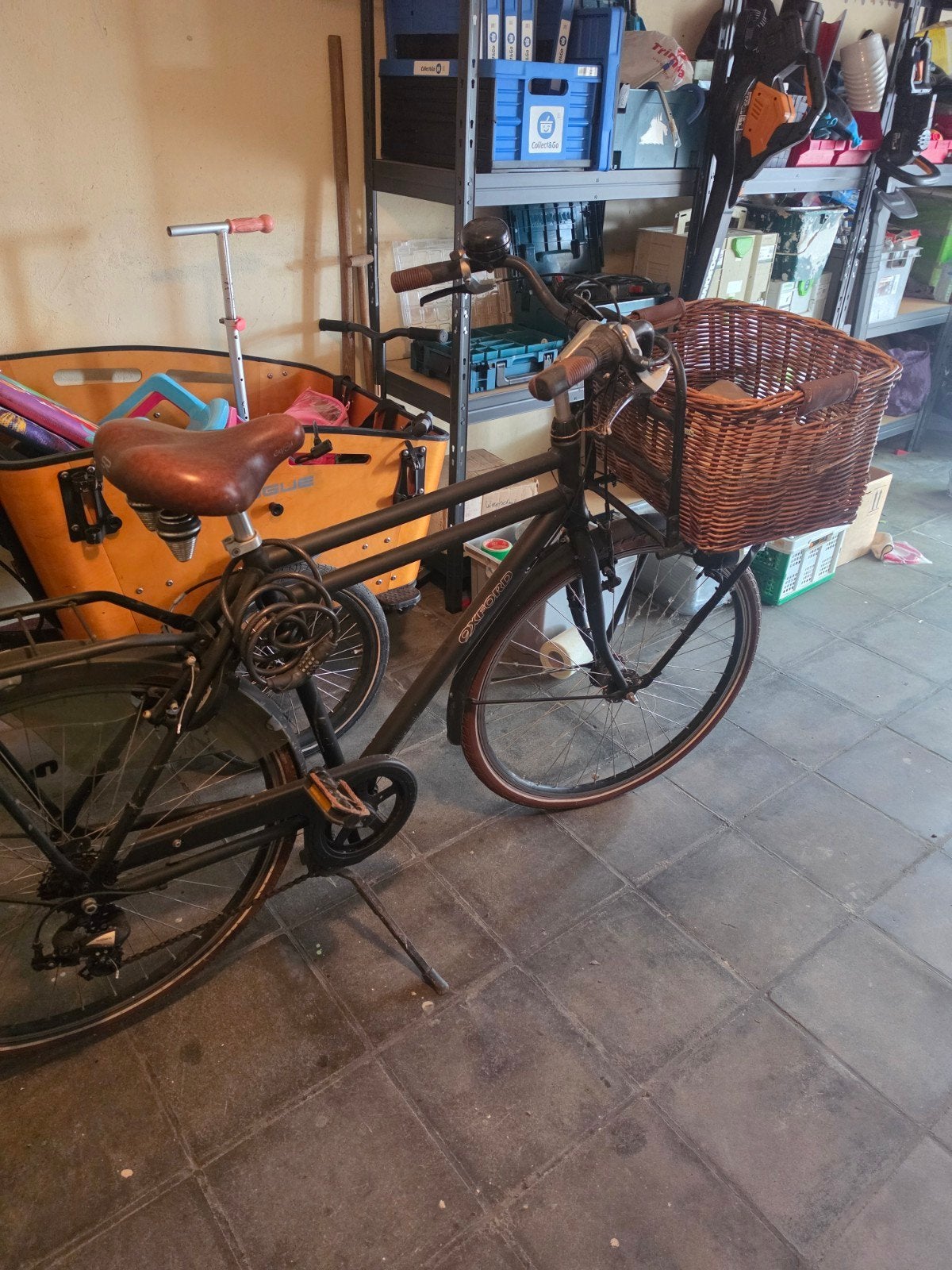 Herenfiets, Ophalen