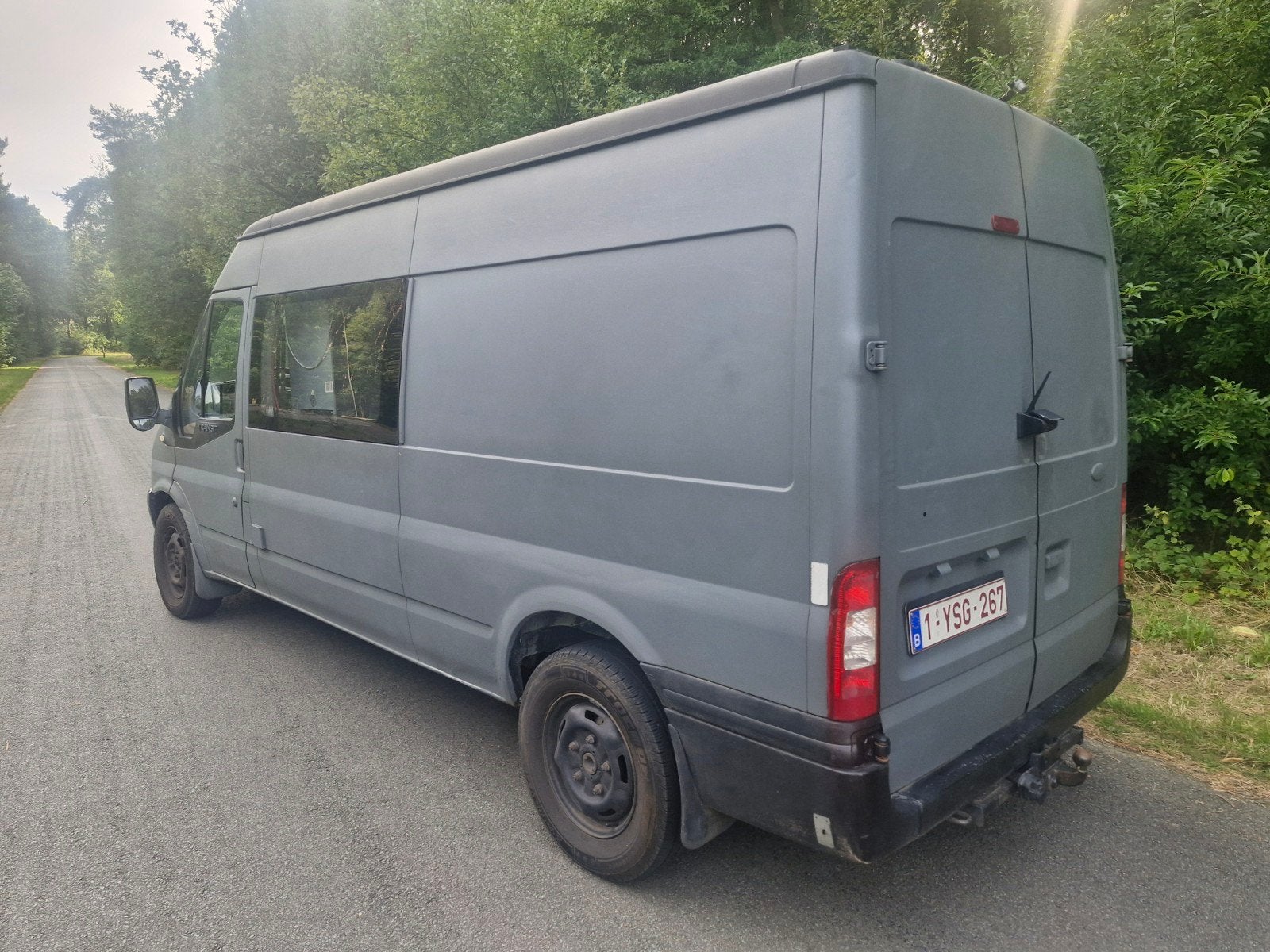 CAMPER BUS FORD TRANSIT 2.4D 2 PERS BED KEUKEN KOELKAST 2007, Caravans en Kamperen, Koelkast, Ford, Tot en met 2, Bedrijf