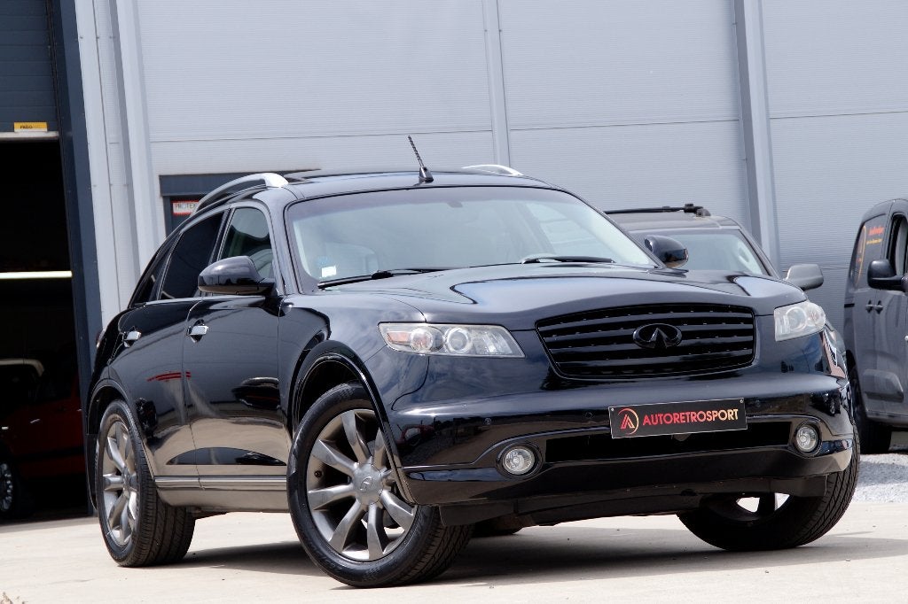 Infiniti FX 3.5i V6_ LPG_ 4x4_  garantie, Auto's, Automaat, Beige, 2000 kg, Zwart