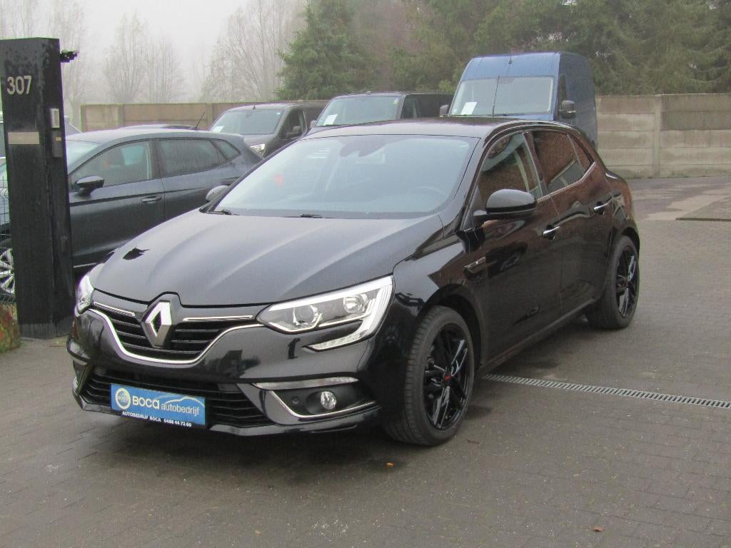 Renault Megane 1.3 TCe Automaat met 71 000km, Achat, Euro 6, Carnet d'entretien, Noir