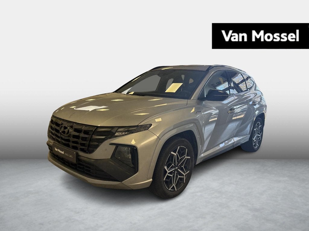 Hyundai Tucson 1.6 T-GDi 48V Shine 4WD 7-DCT (automatique), Autos, Argent ou Gris, 179 ch, 1650 kg, 5 portes
