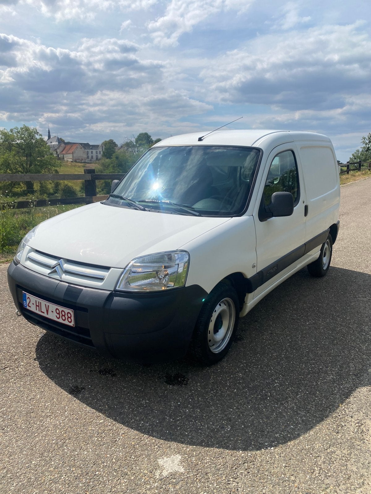 Citroen Berlingo 1.6HDI 2008. 152000km!!, Auto's, Voorwielaandrijving, 4 deurs, Stof, Wit