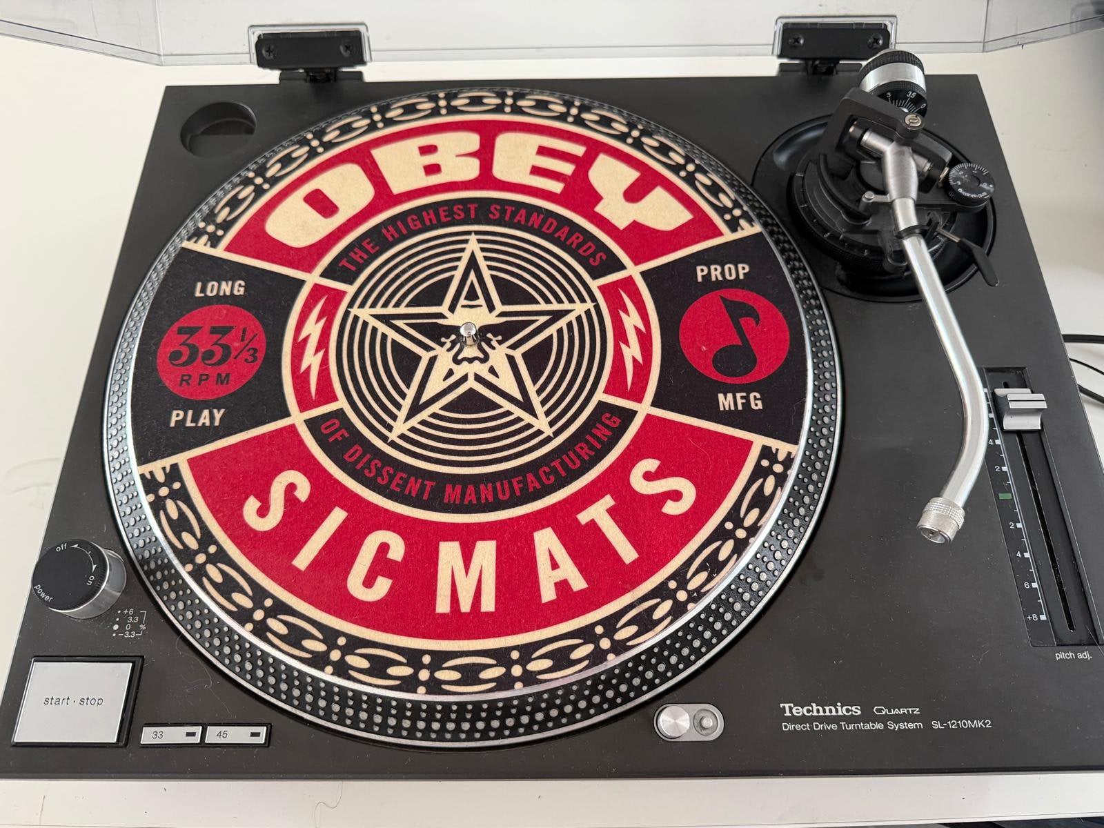 2 Platines  technics sl-1210mk2, TV, Hi-fi & Vidéo, Tourne-disques, Enlèvement, Comme neuf, Technics