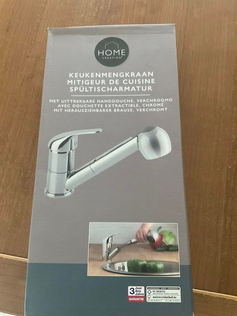 MITIGEUR AVEC POMMEAU DE DOUCHE NEUF DANS LA BOÎTE, Bricolage & Construction, Sanitaire, Comme neuf, Enlèvement