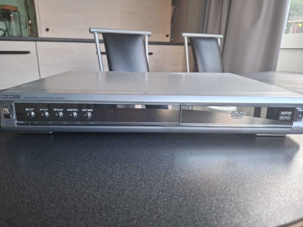 DVD-speler (JDB Slimline) met Scart- en RCA-kabels, Ophalen, Gebruikt, Dvd-speler