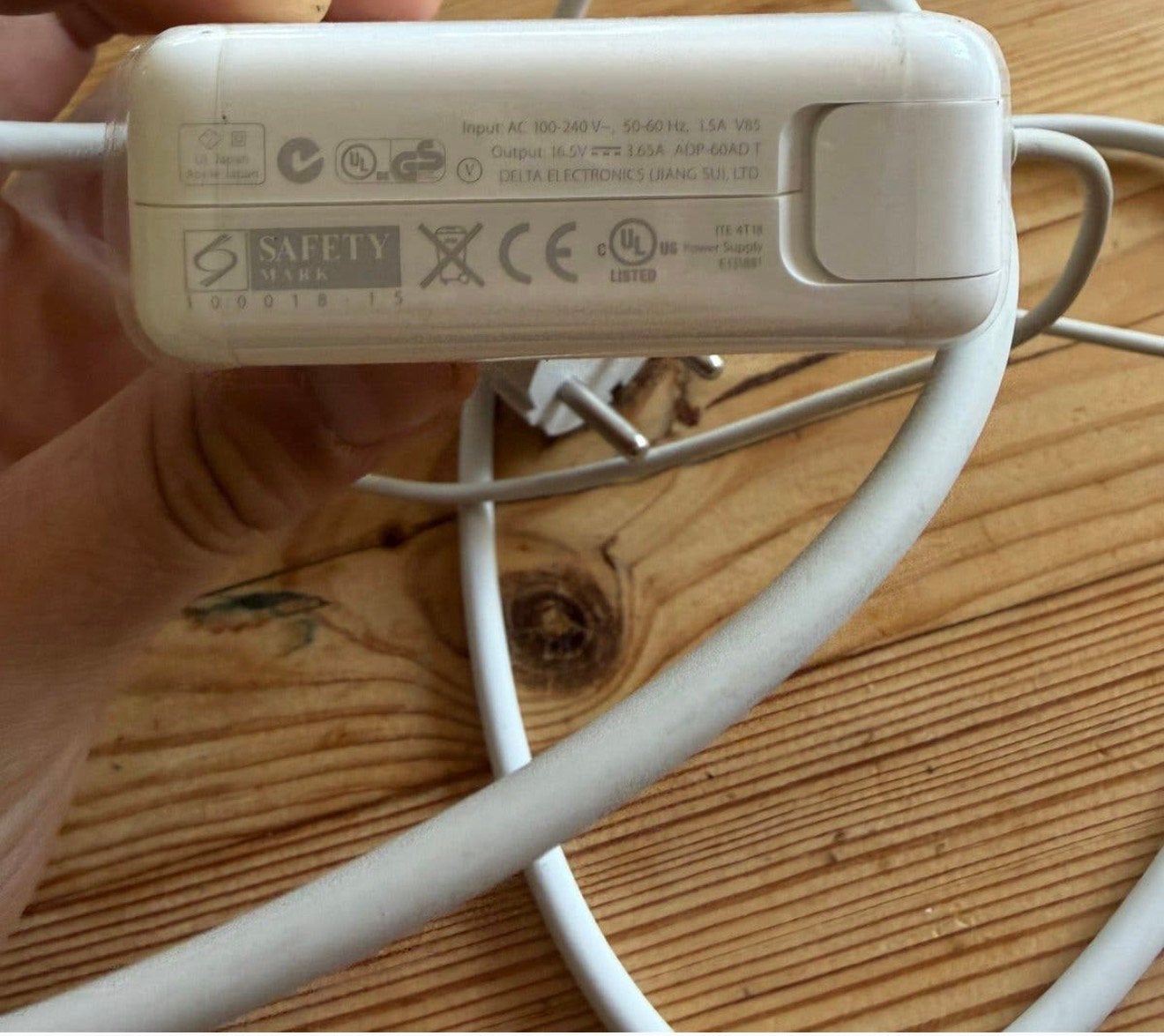 Apple MagSafe 1 oplader 60W origineel, Enlèvement, Comme neuf