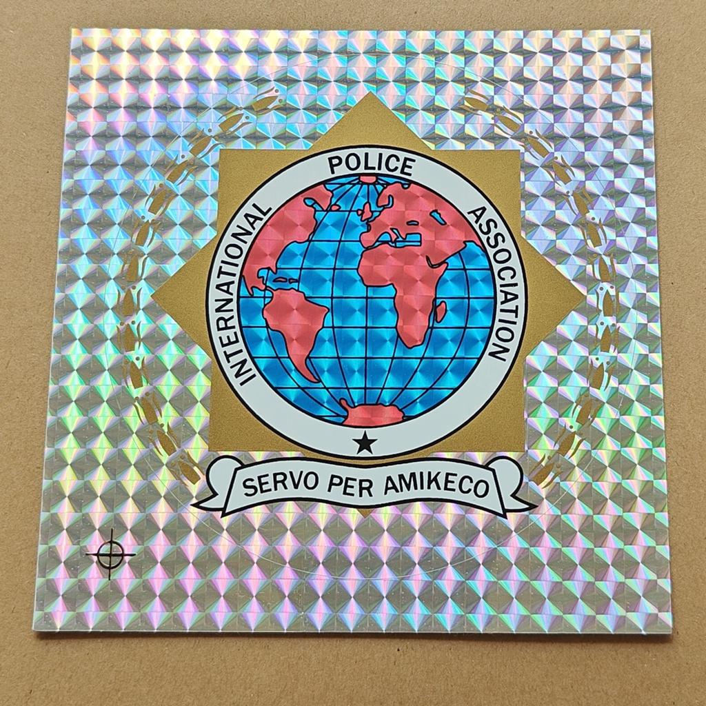 Sticker International Police Association, Ophalen of Verzenden, Rijkswacht, Embleem of Badge