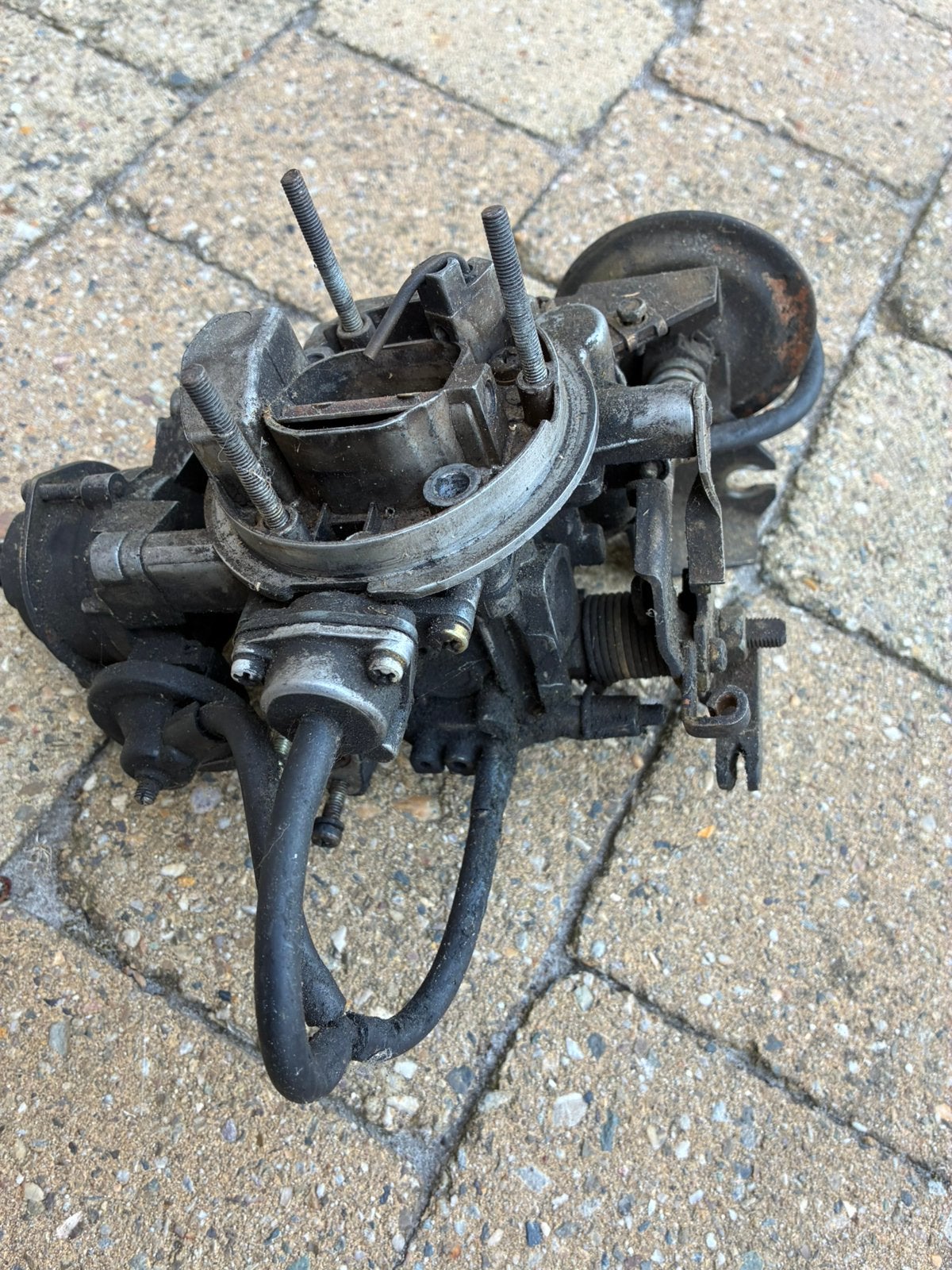 Pierburg solex carburator, Ophalen
