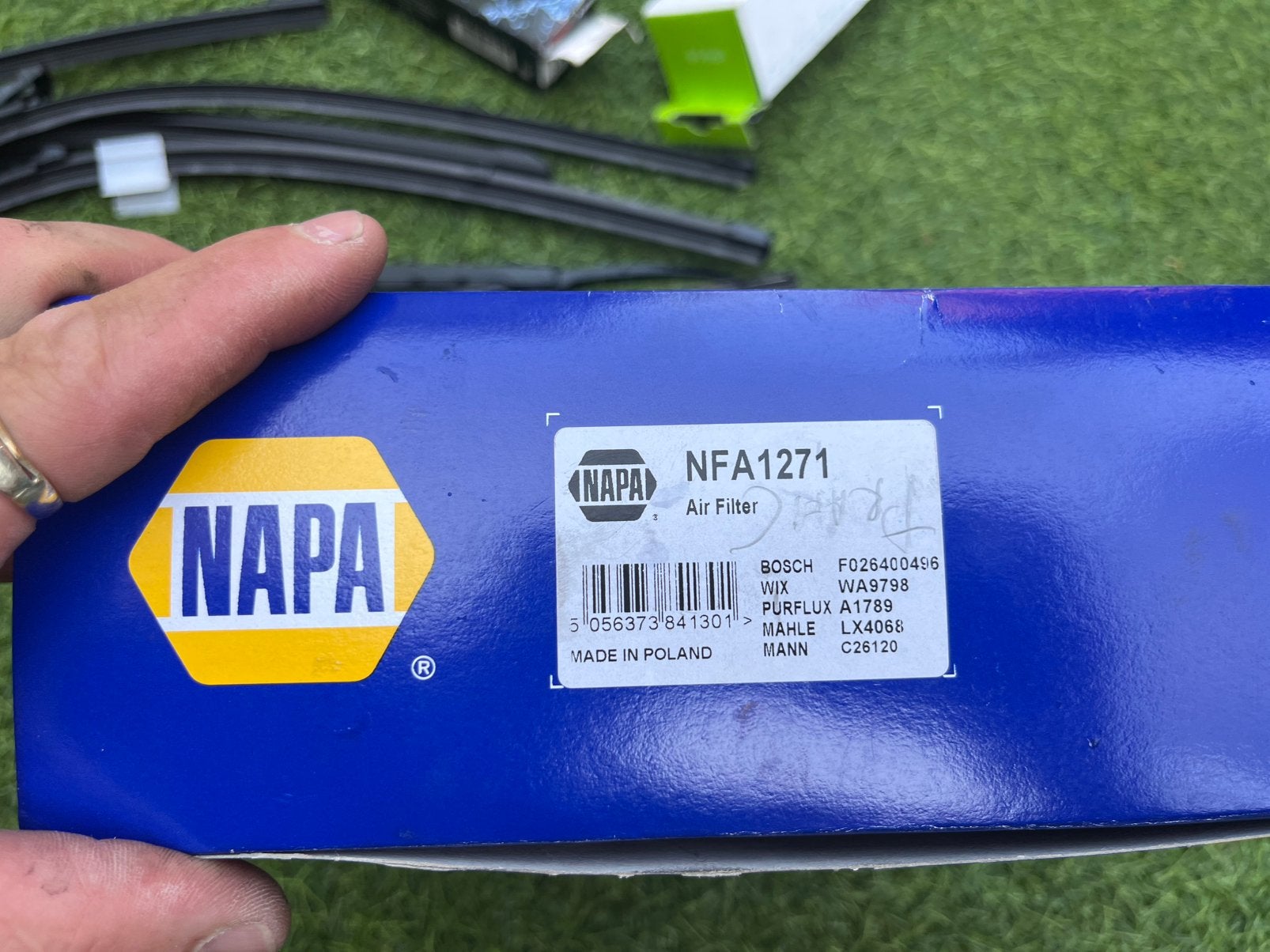 Nieuw NAPA NFA1271 Luchtfilter, Auto-onderdelen, Overige Auto-onderdelen, Fiat, Ophalen