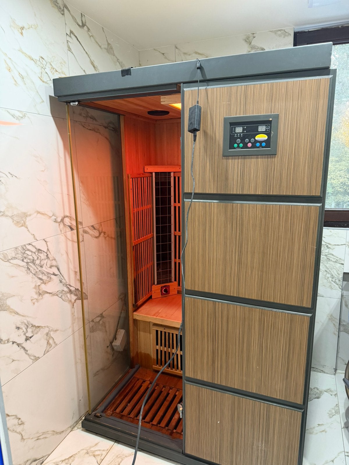 Nette 2-persoons Infraroodsauna, Ophalen, Zo goed als nieuw