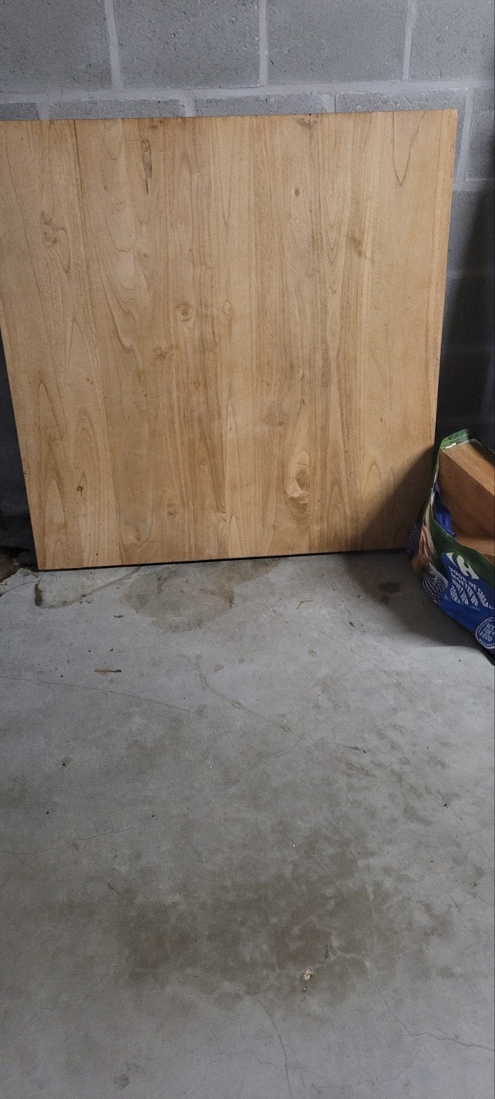 salontafel eik met vijf stoelen, Ophalen