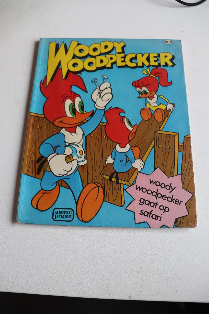 Woody woodpecker gaat op safari, Eén stripboek, Verzenden, Zo goed als nieuw