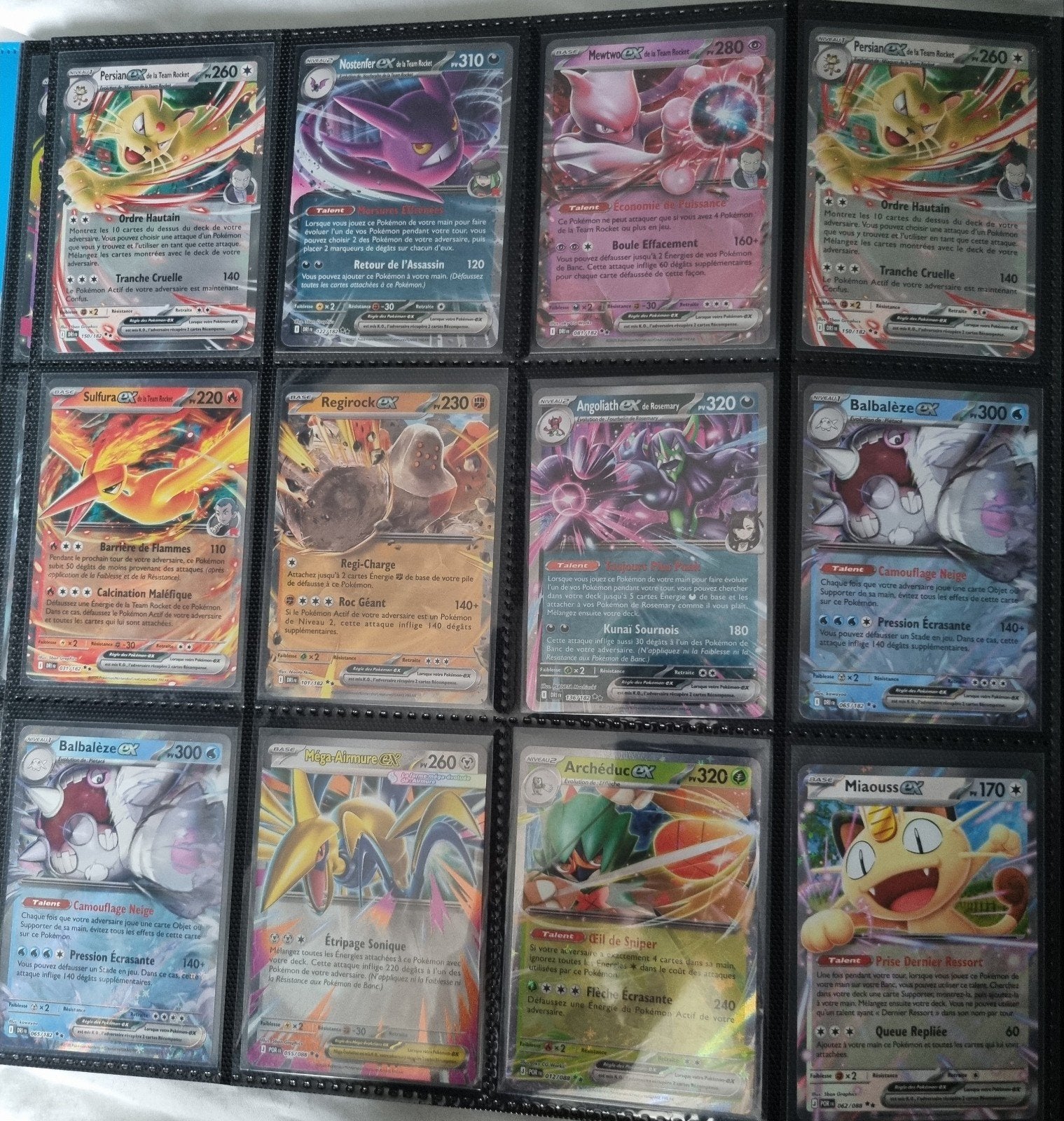 Lots de 117 cartes ex pokemon, Enlèvement ou Envoi