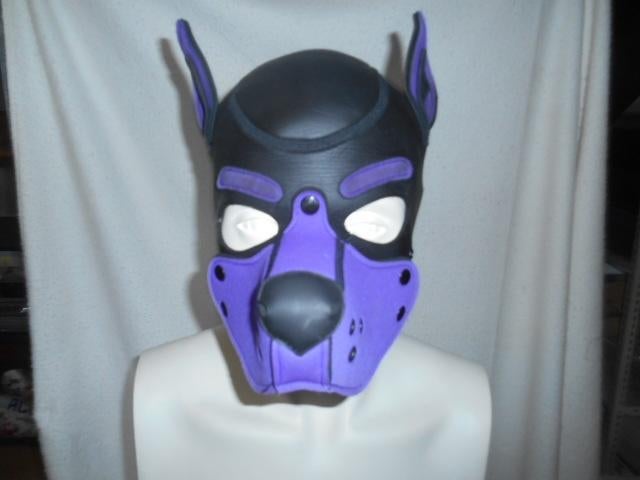 Mr. S Leather neopren puppy maskers, Ophalen of Verzenden, Zo goed als nieuw