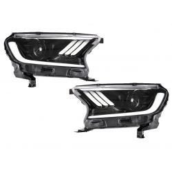 KIT PHARES AVANT LED NEUF POUR FORD RANGER APRES 2016, Enlèvement, Neuf