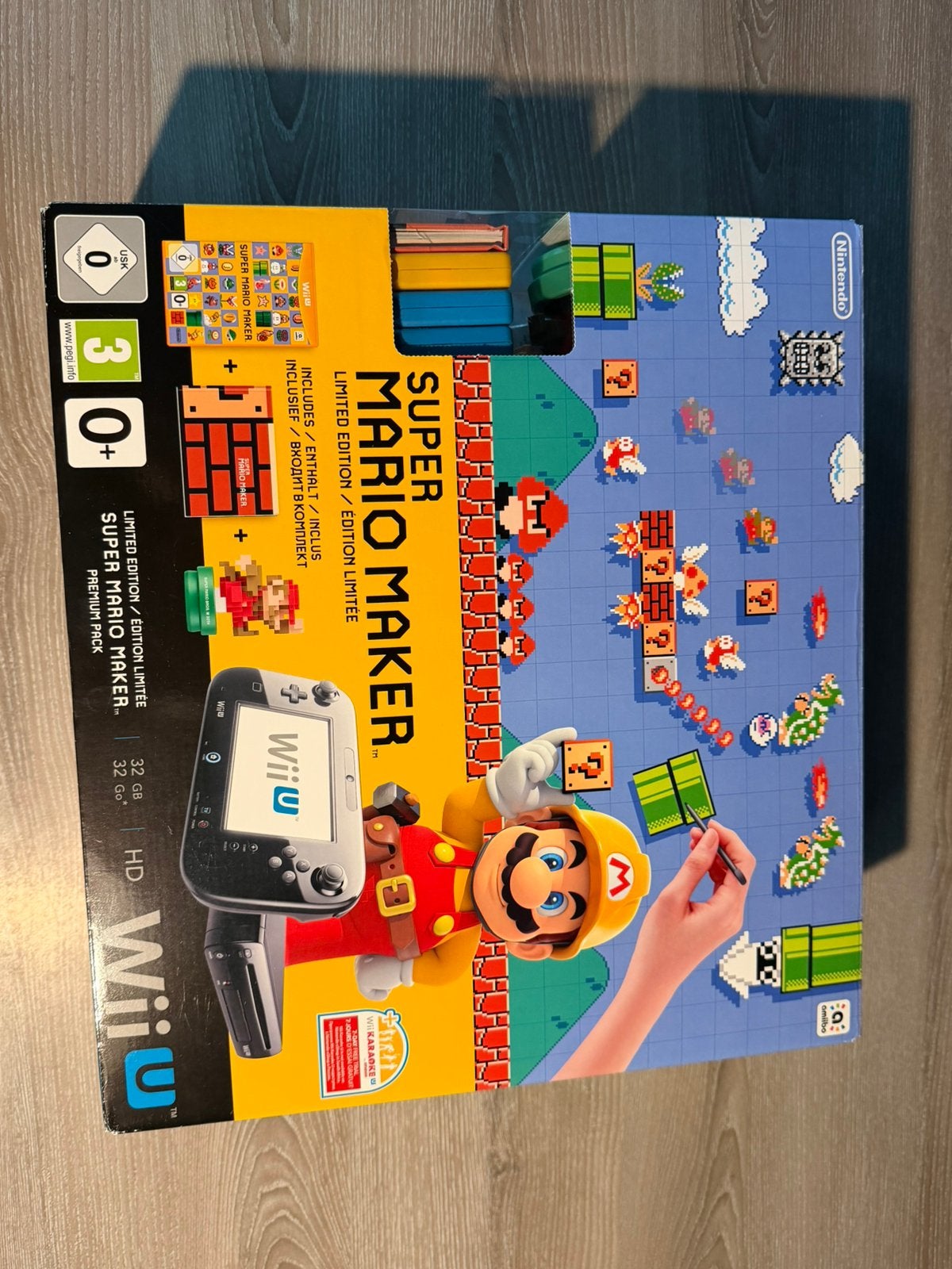 Wii u Nintendo console ltd mario maker editie, Enlèvement ou Envoi, Comme neuf