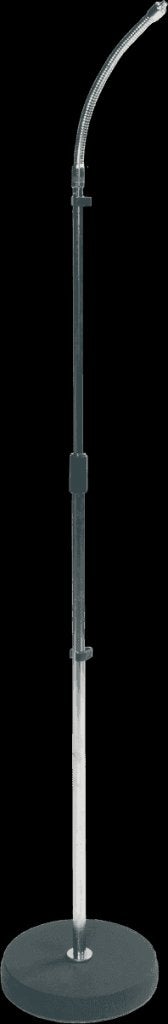Nieuwe Microfoonstandaard, gietijzeren basis, flexibel, Musique & Instruments, Pieds, Enlèvement ou Envoi, Pied pour instrument
