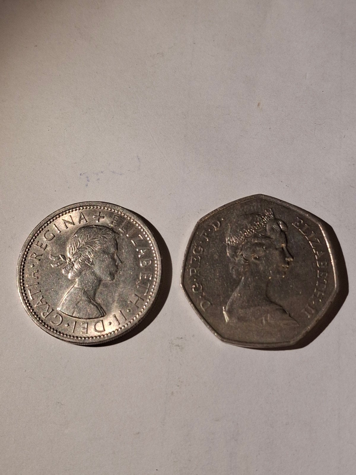 2 mooie engelse munten, Ophalen of Verzenden