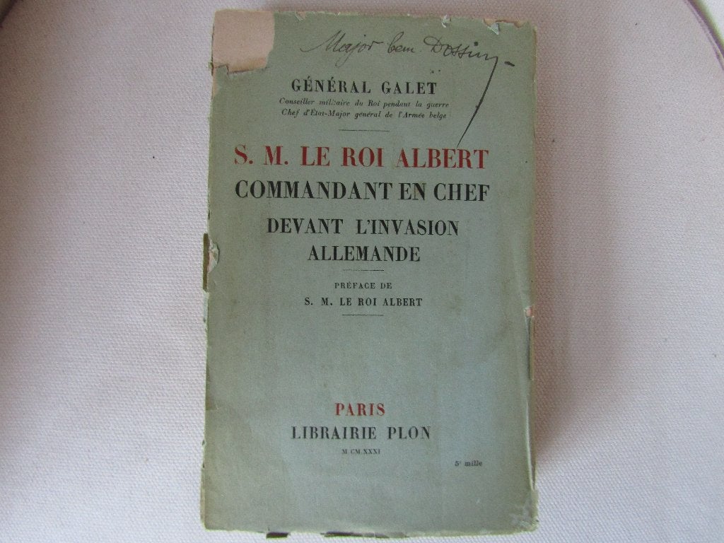 A découvrir S.M. Le Roi Albert - Commandant en chef, Collections, Enlèvement ou Envoi, Utilisé, Magazine ou livre
