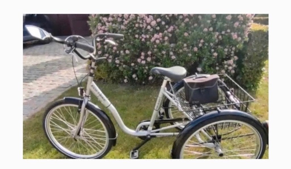 Ecotrike driewieler, Ophalen, Zo goed als nieuw, Verstelbare zitting