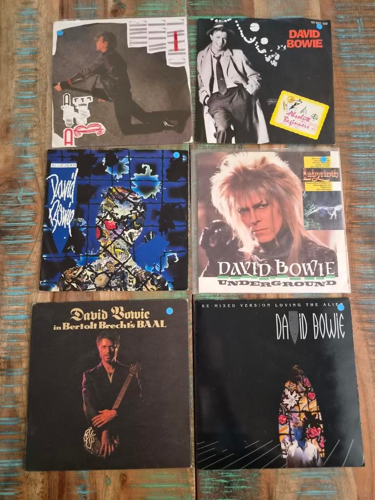 David Bowie singles, Ophalen