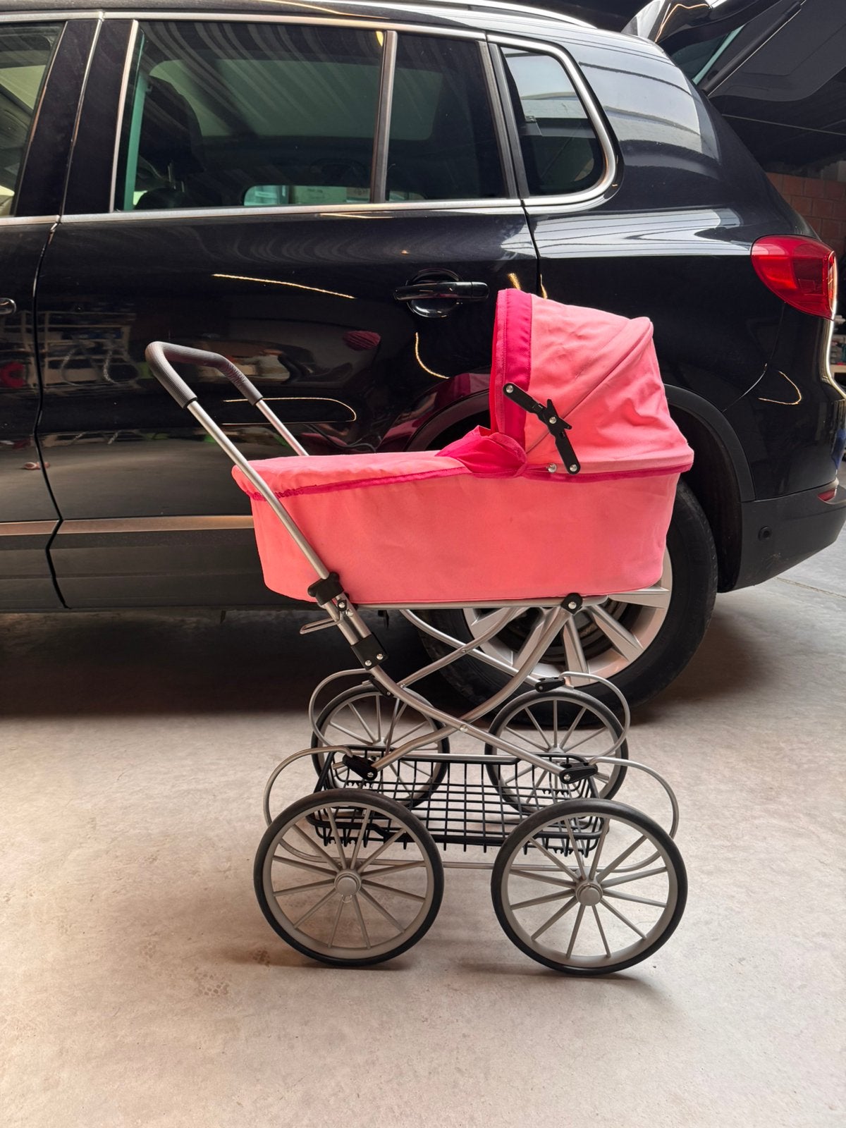 Poppenwagen en maxi-cosi, Zo goed als nieuw, Met autostoeltje, Ophalen, Kinderwagen