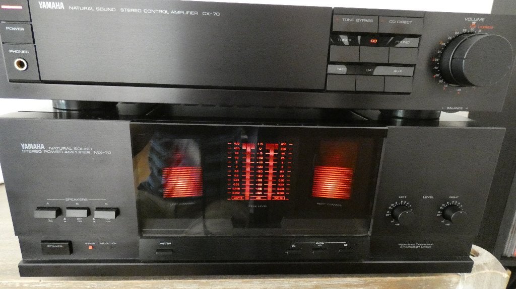 Ensemble Ampli et préampli Yamaha CX-70 & MX-70, Enlèvement, Utilisé, Yamaha