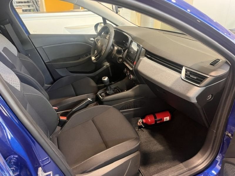 Renault Clio SCe Evolution*DEMO, Stof, Gebruikt, Blauw, Emergency brake assist