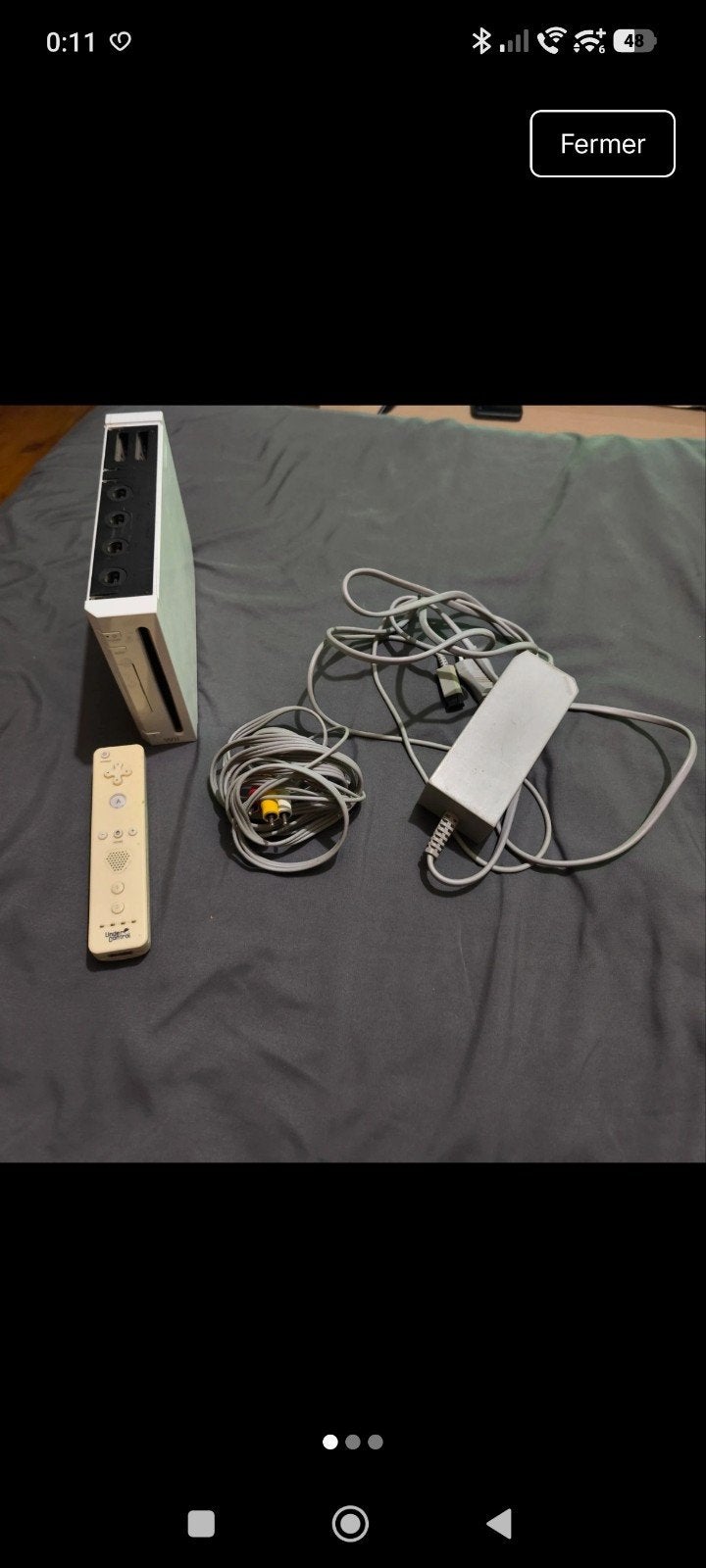 Console Wii, Utilisé, Avec 1 manette