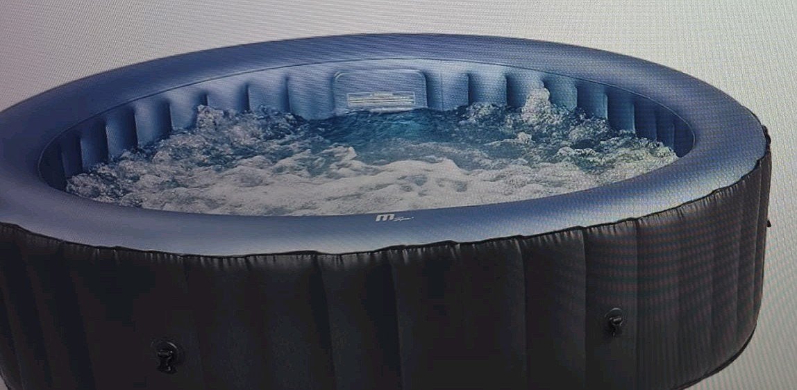 Spa gonflable MSpa Bergen - jacuzzi - 4 places, Enlèvement, Filtre, Gonflable