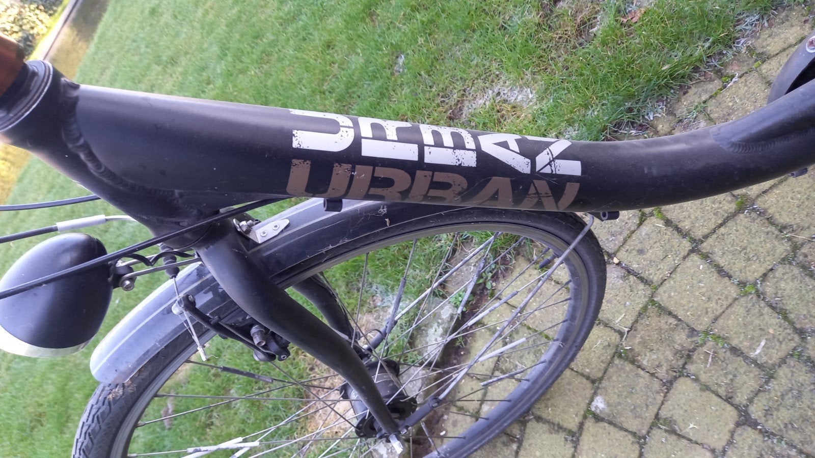 damesfiets, Ophalen