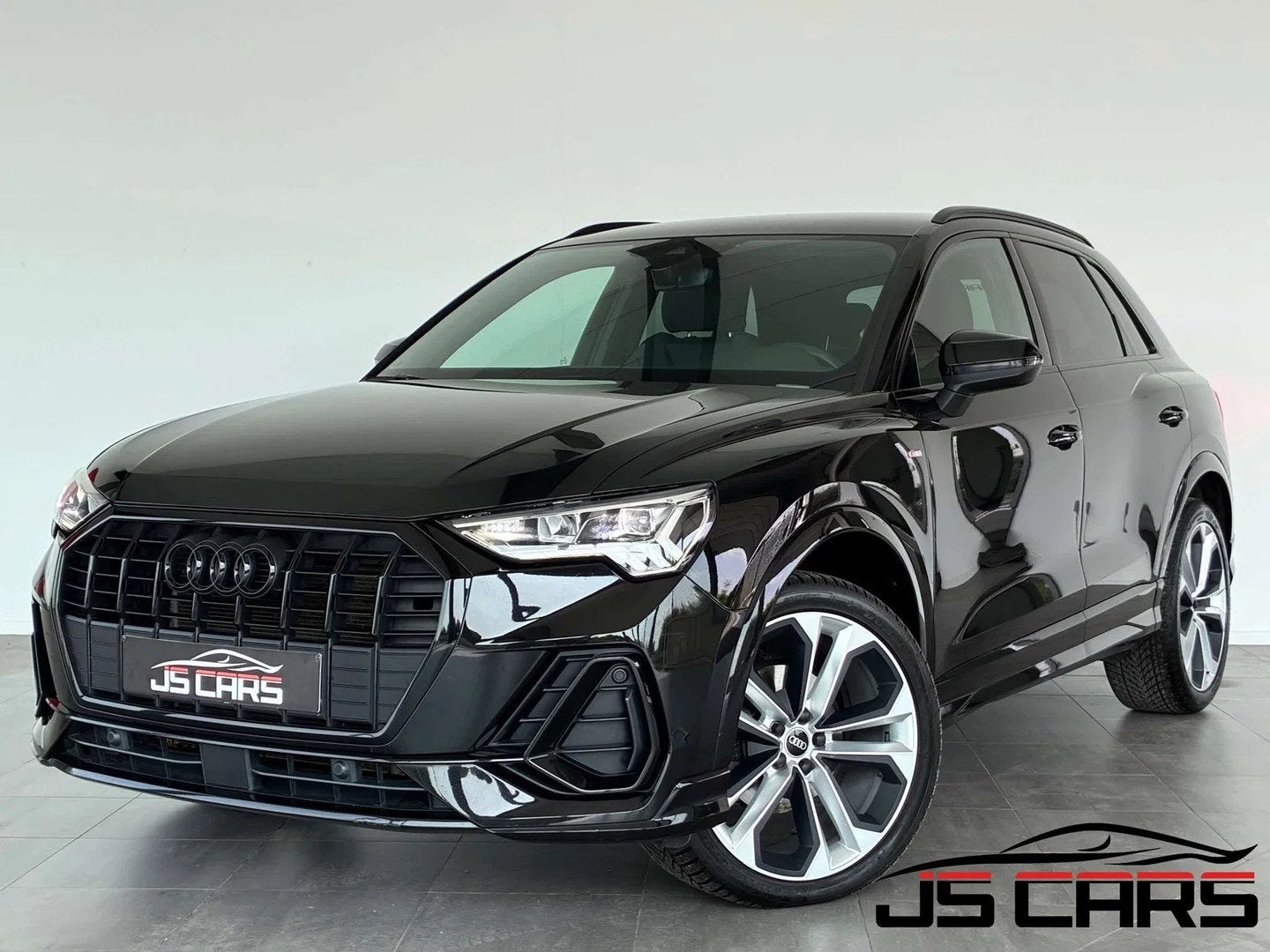Audi Q3 2.0 TDi SLINE-1ERPRO-COCKPIT-CARPLAY-GPS-CUIR-JANTES, Cuir, Achat, Noir, 5 portes